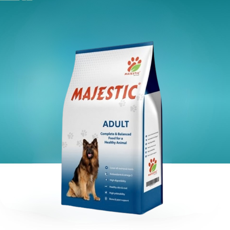ماجستيك أدلت طعام جاف متكامل للكلاب البالغة | Majestic Adult Dog Food