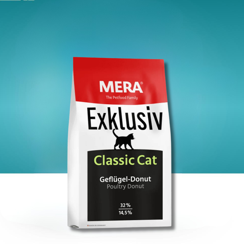ميرا إكسكلوسيف كلاسيك كات بالدواجن للقطط – 10 كيلو | MERA Exklusiv Classic Cat