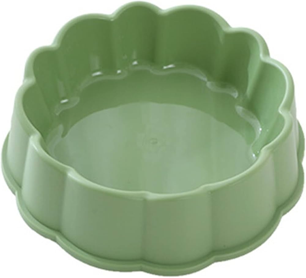صحن بلاستيك للقطط 18cm×6cm
